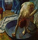 Woman in the Bath 1886 by Edgar Degas